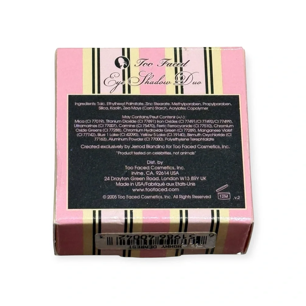 Deadstock: new Too Faced ☯︎︎ OG Eye Shadow Duo ☯︎︎ Mommy Dearest ☯︎︎ in box